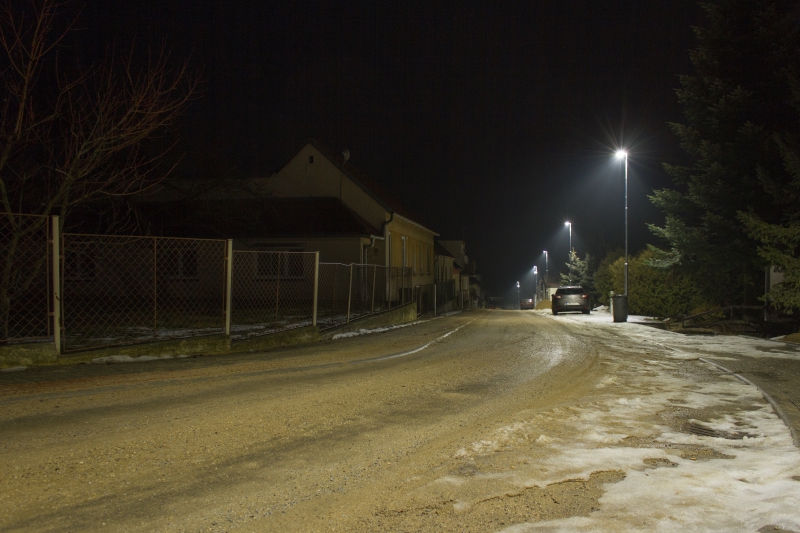 Street lighting - Kravsko