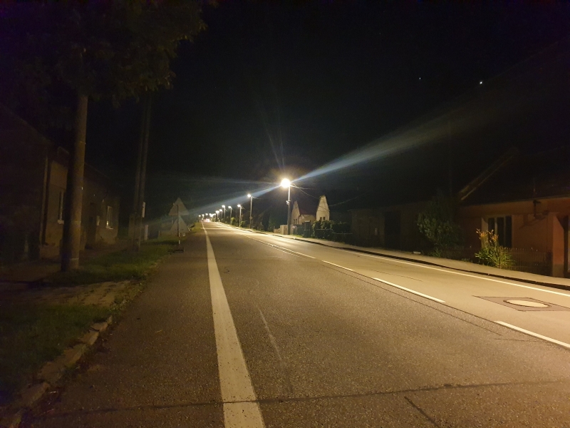 Street lighting - Grešlové Mýto