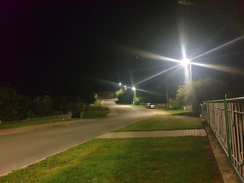 Street lighting - Výčapy