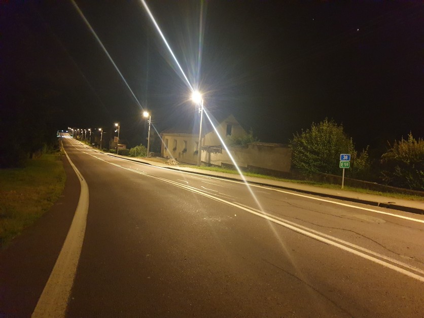 Street lighting - Pavlice