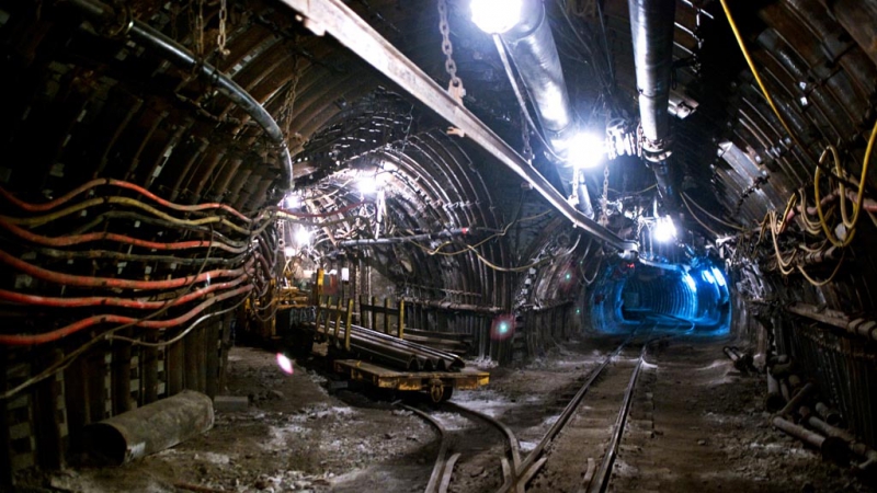 Mines and explosive surroundings